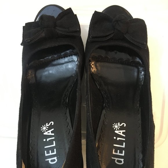 dELiA*s Shoes Delias Peep Toe Platform Wedge Poshmark